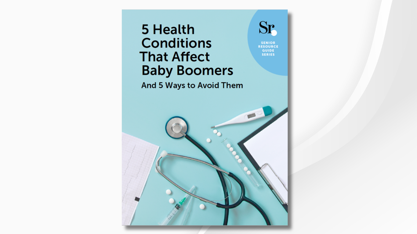 5 health conditions that affect baby boomers e-book cover photo