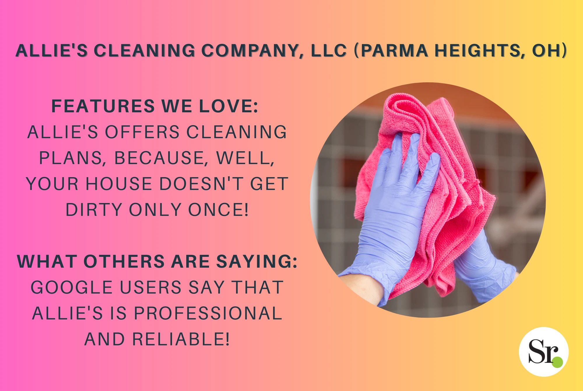 Allie's Cleaning Company, LLC (Parma Heights, OH)