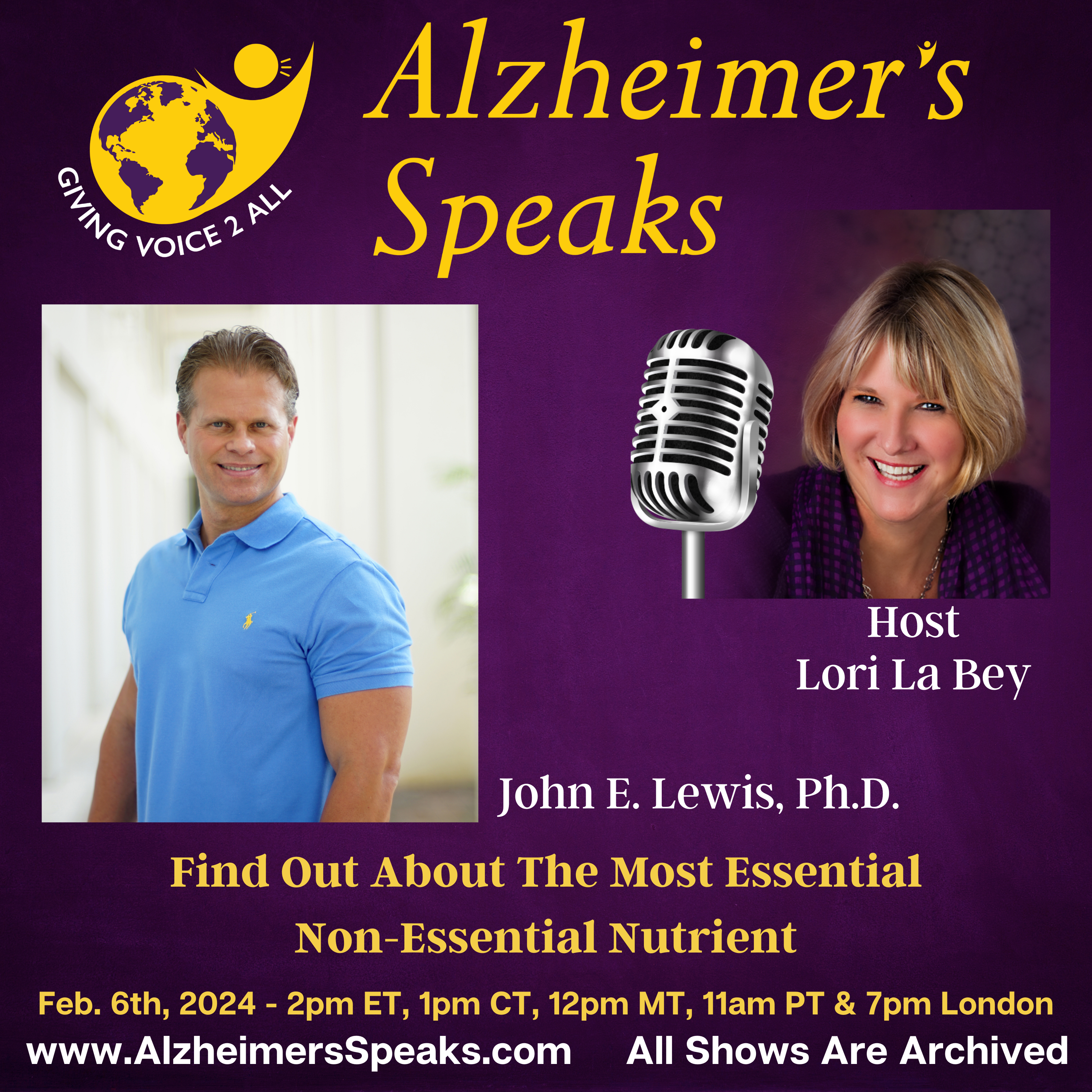 Alzheimer's Speaks promo photo