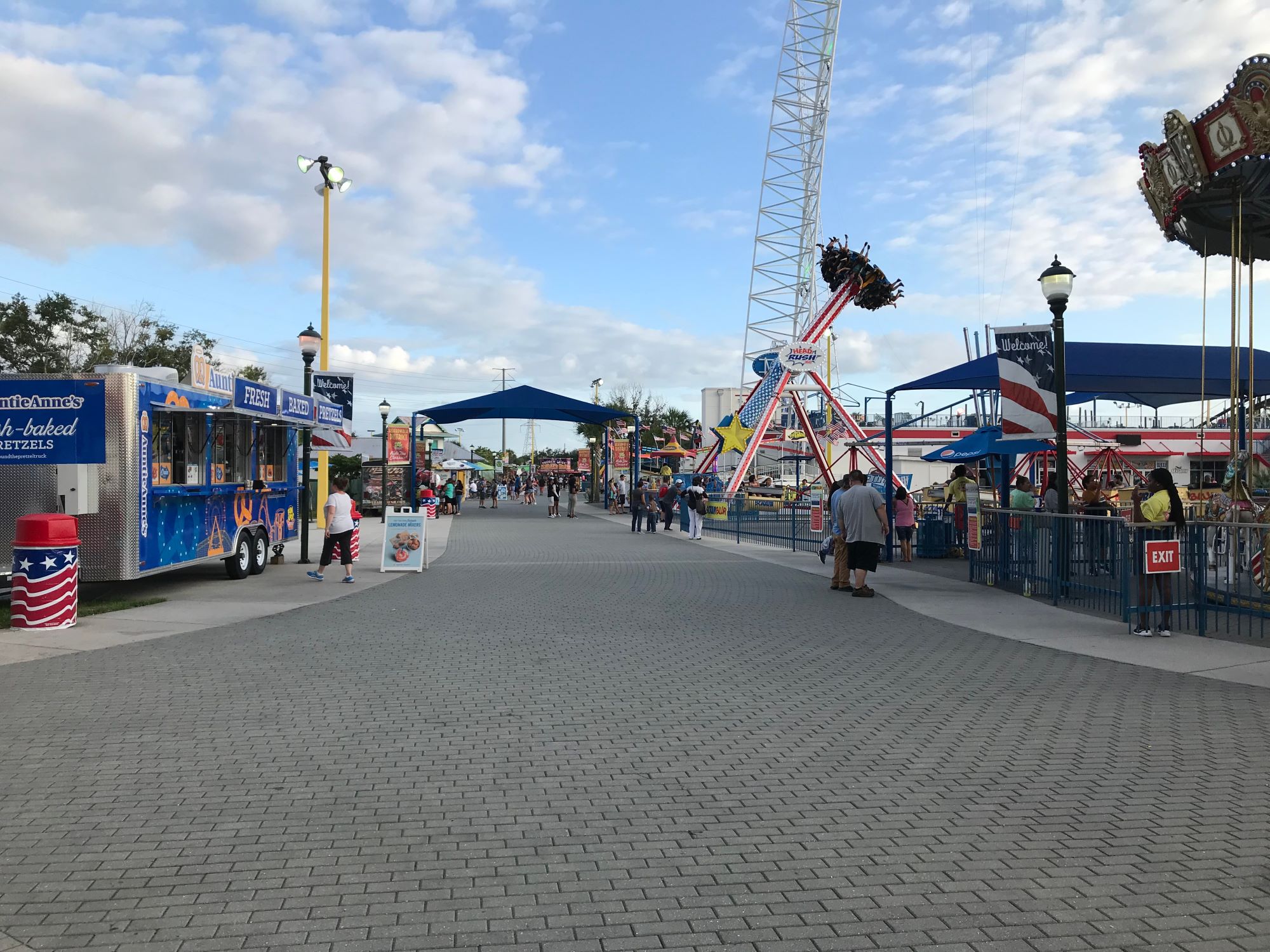Orlando, Florida - September 21, 2019: Fun Spot America Theme Park features rides and attractions that the whole family can enjoy; Image Credit, Shutterstock