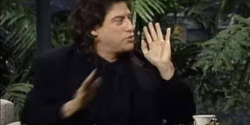 Richard Lewis Cracks Up Johnny Carson on the Tonight Show