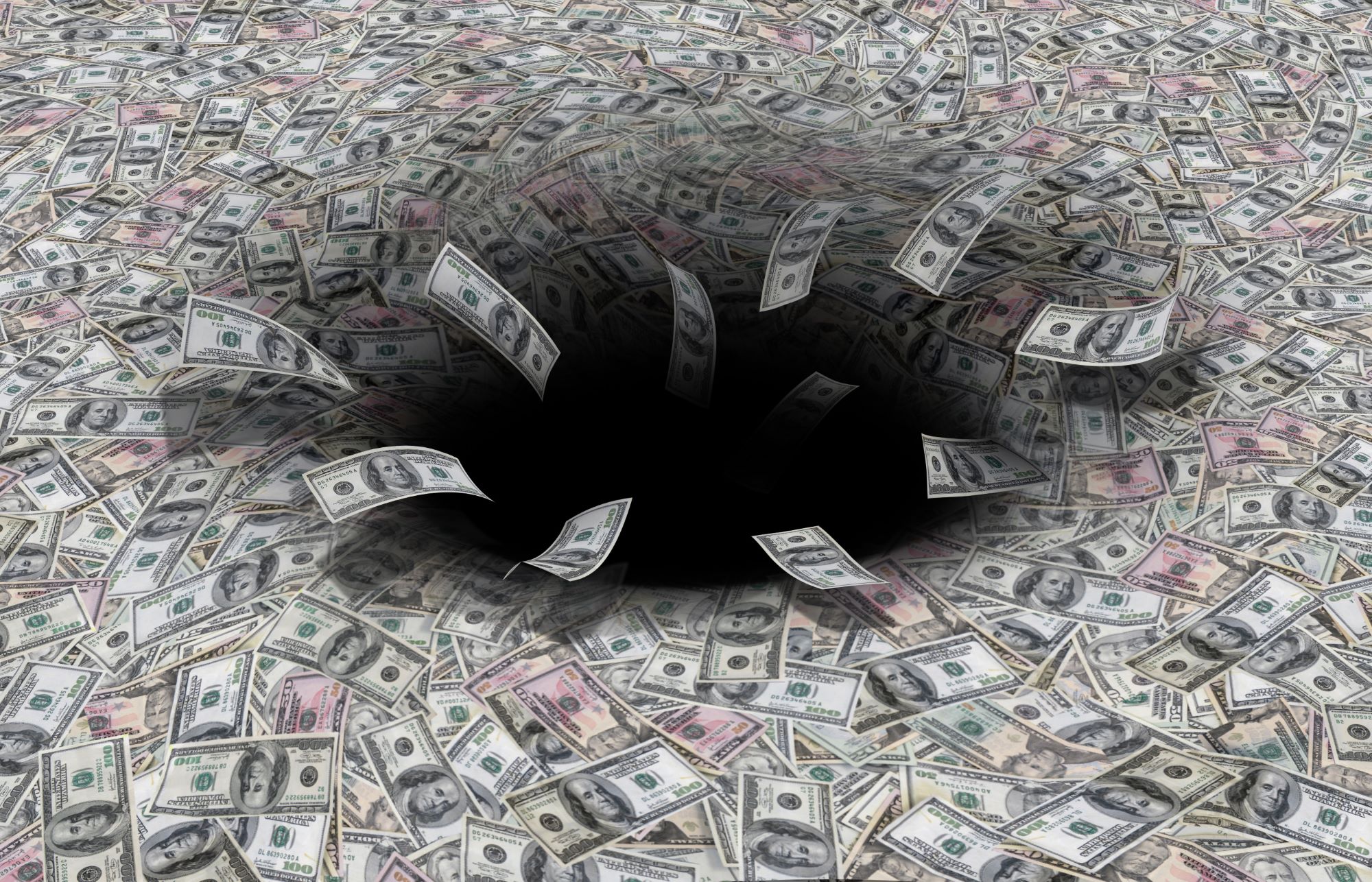 money pit, throwing away money on costly healthcare mistakes that seniors and retirees commonly make