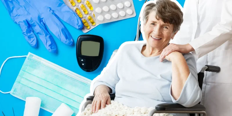 skilled nursing facility illustration
