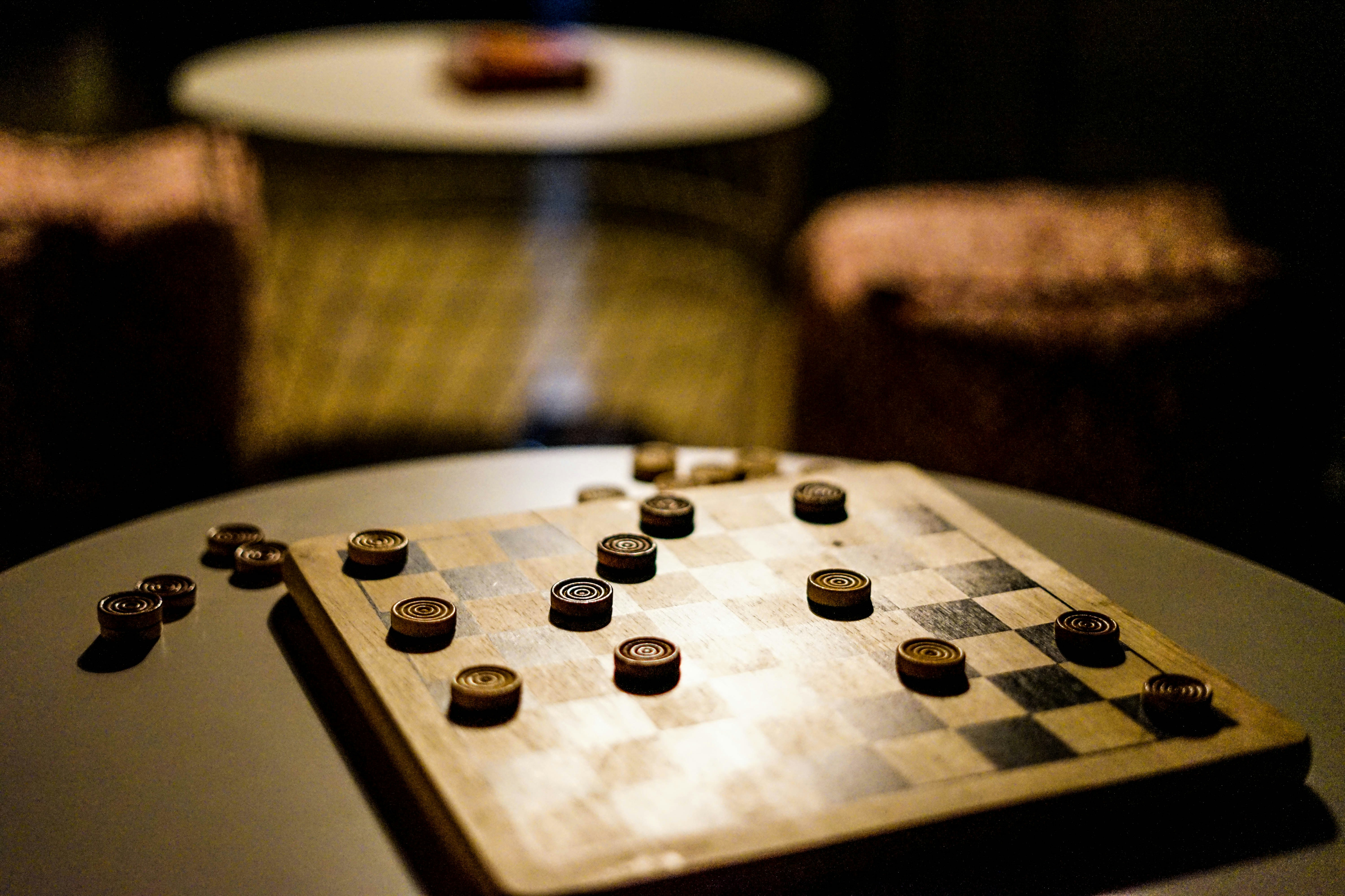 checkers table