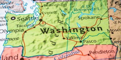 washington state map