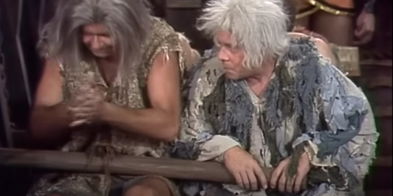 Tim Conway as the Oldest Man on the Ship in the Carol Burnett show skit