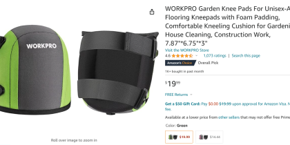 WORKPRO Garden Flooring Kneepads