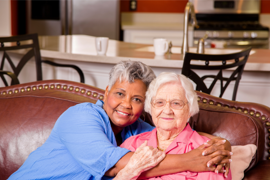 caregiver and nurse