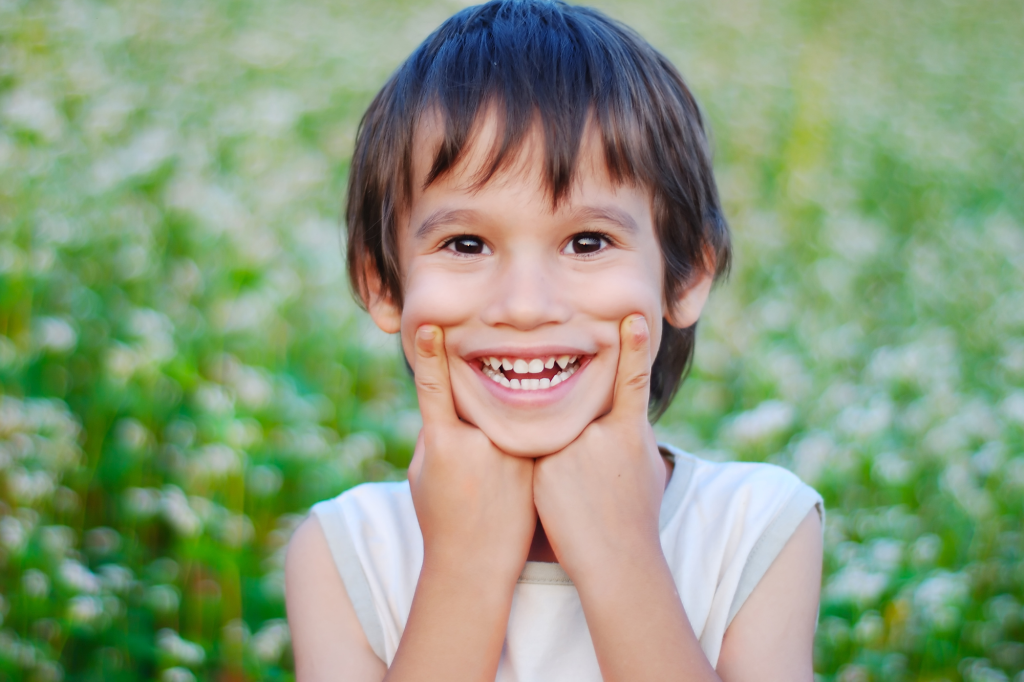 smiling kid