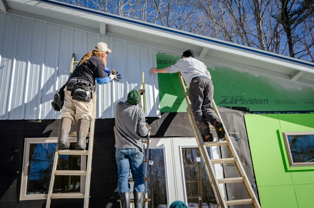 home construction volunteers