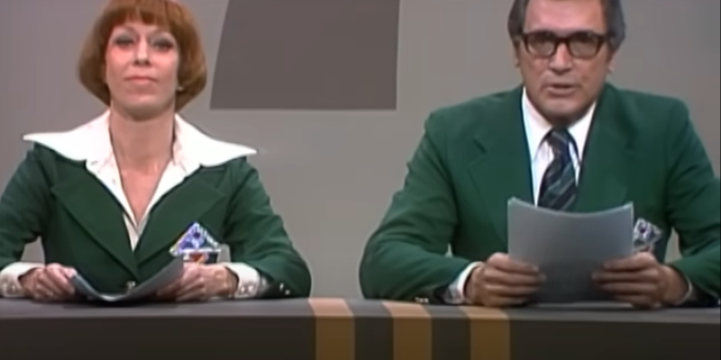 Carol Burnett's 'Passive Aggressive News Network'