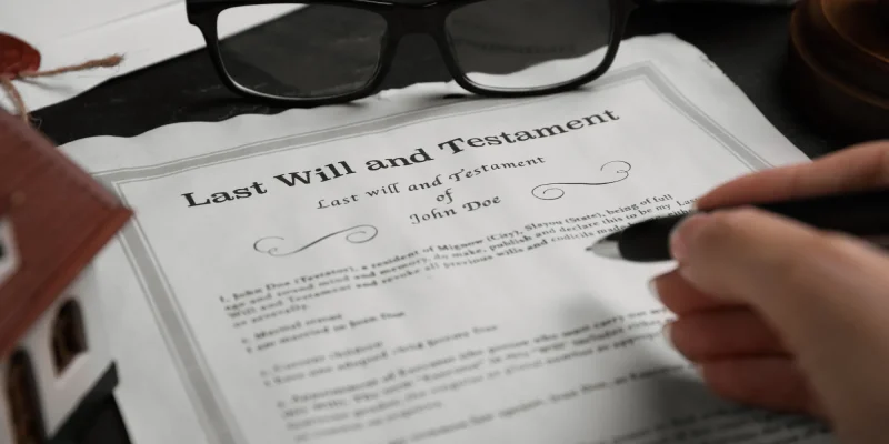 last will and testament