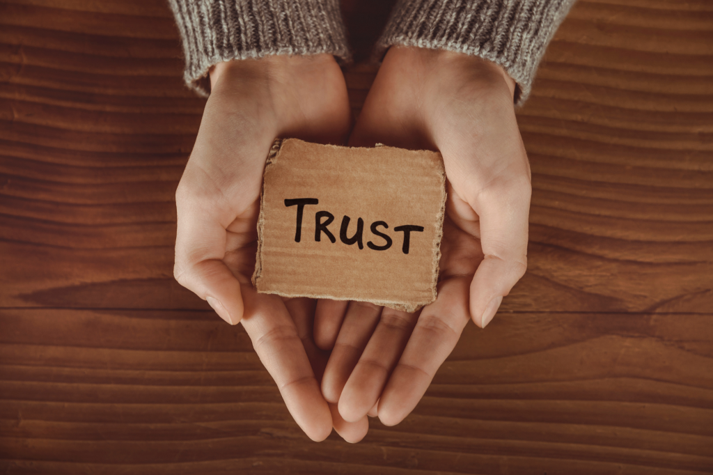 trust hands
