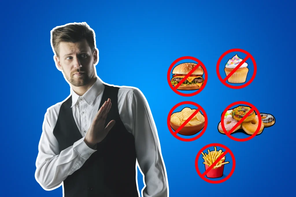 no to fast food