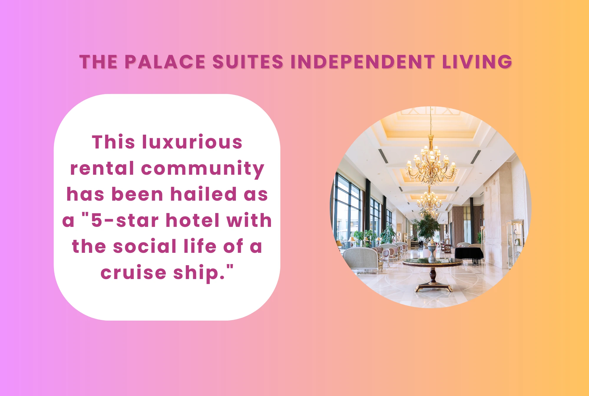 The Palace Suites Independent Living