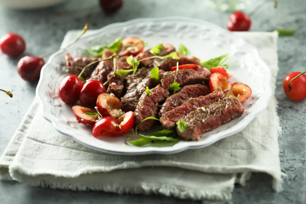 steak salad