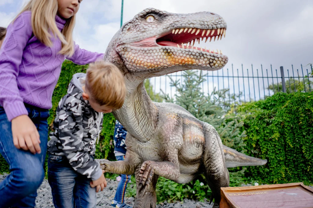 children's museum dinosaur exhibit
