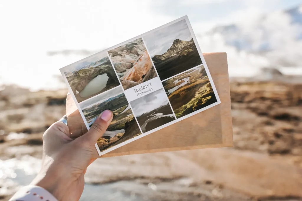 postcard iceland
