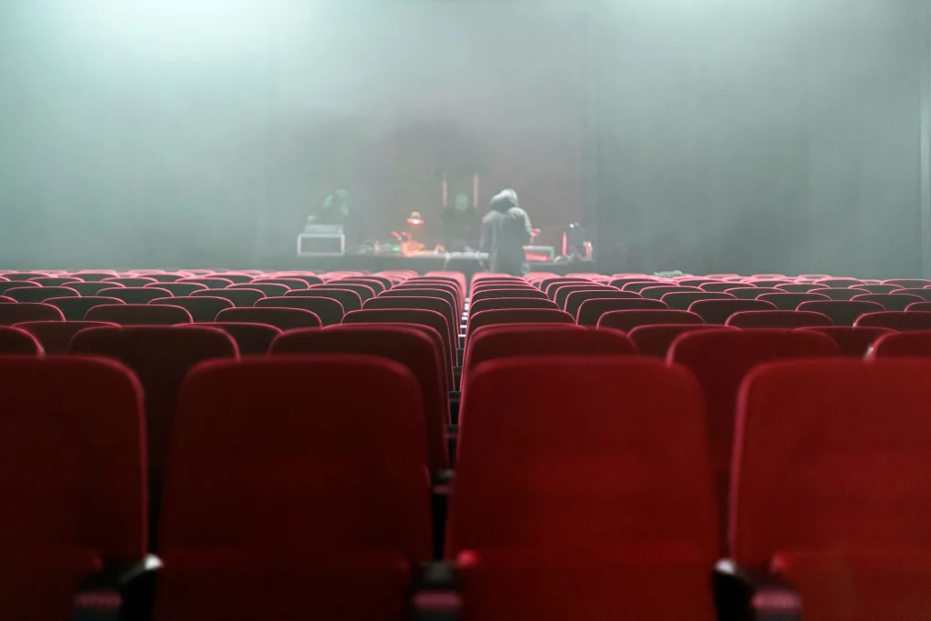 empty theater seats