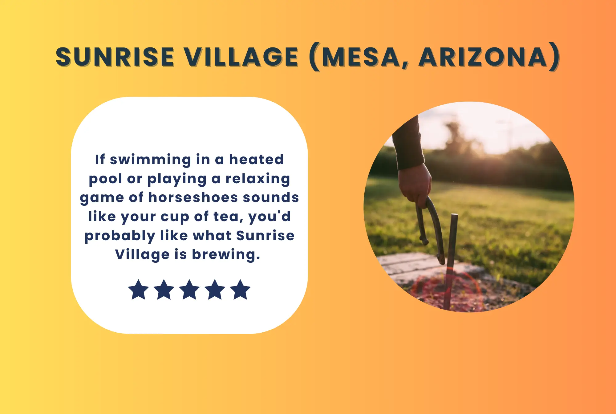sunrise village mesa arizona