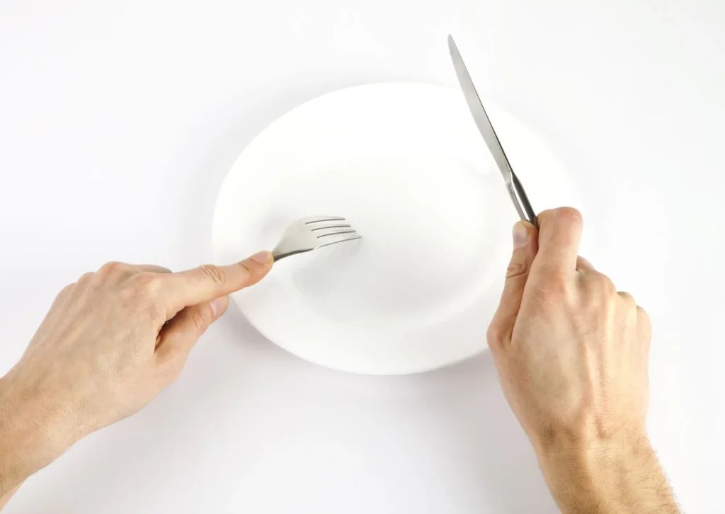 empty plate