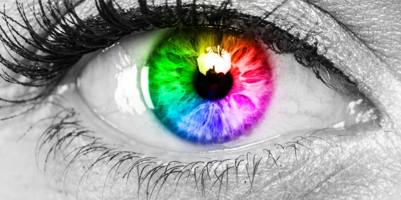 human vision color spectrum concept