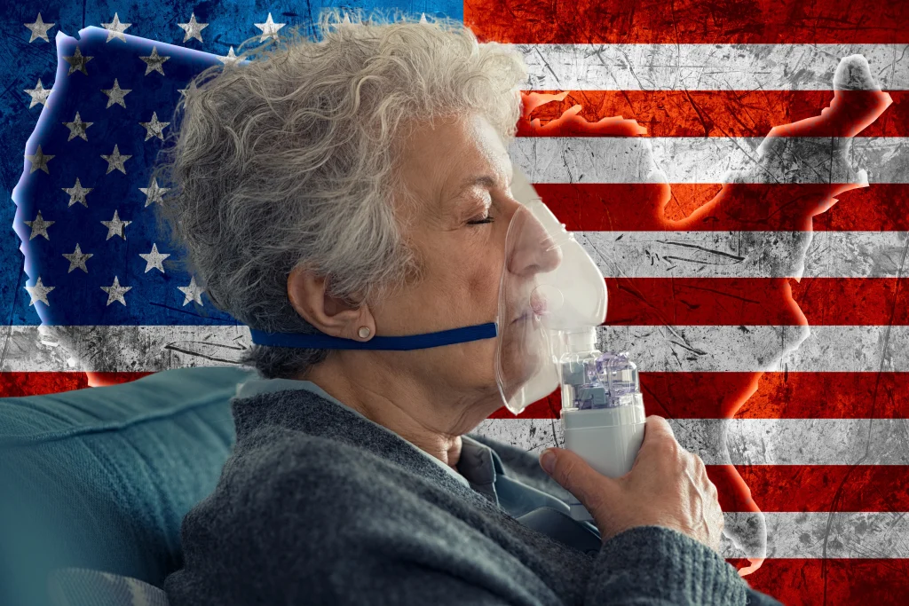 senior woman healthcare in the us
