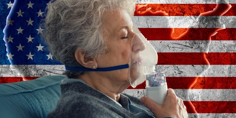 senior woman healthcare in the us