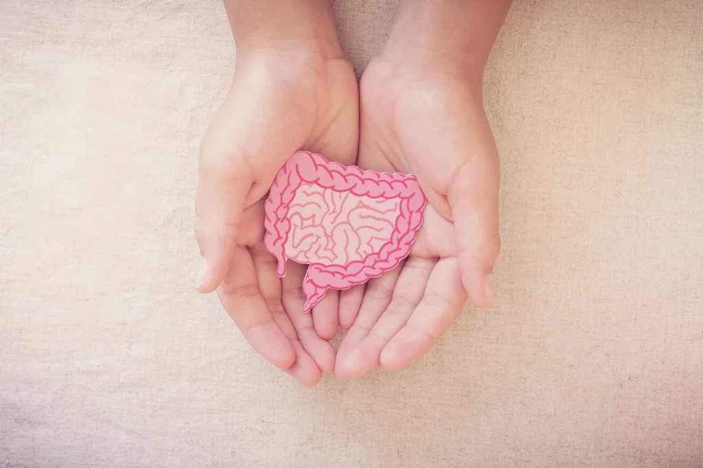 gut in hand