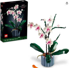 lego orchid building set