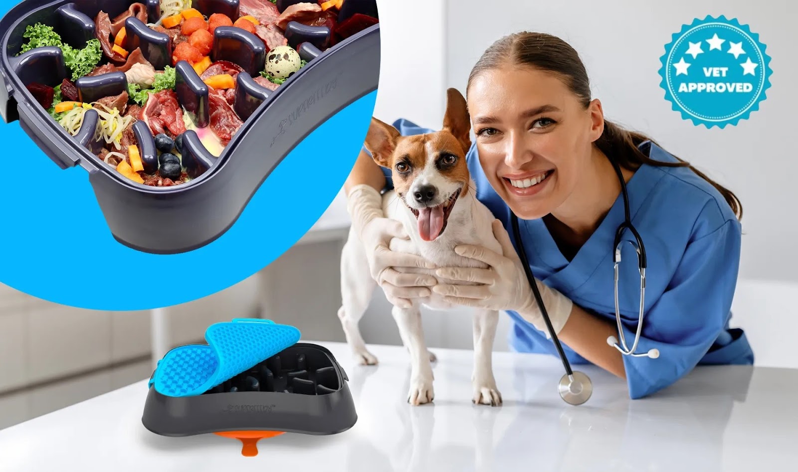 Super Feedy: The 4-in-1 Dog Bowl That Instantly Slows Down Speed-Eating Dogs
