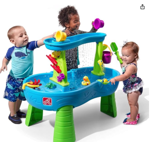 Rain Showers Splash Pond Water Table