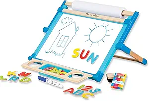Melissa & Doug Deluxe Double-Sided Tabletop Easel screenshot from Amazon
