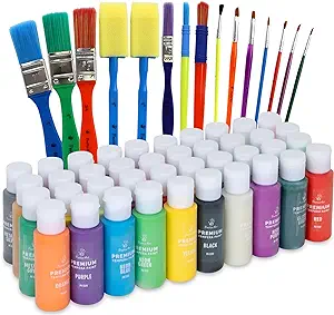 Kids Tempura Paint Set screenshot from Amazon