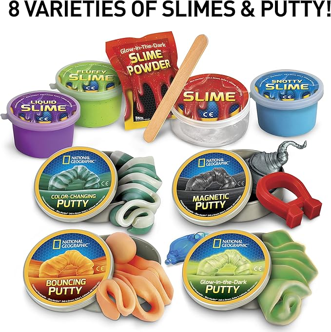 National Geographic Mega Slime & Putty Lab screenshot from Amazon