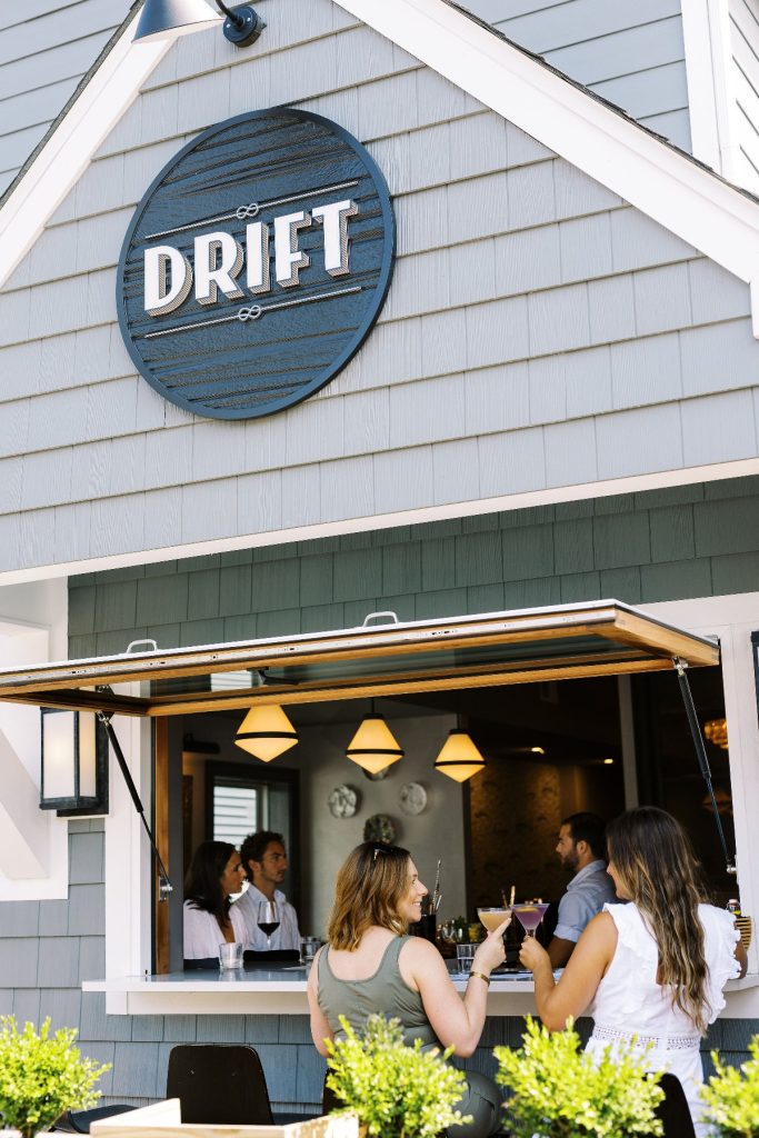 Customers clamor for more at Drift Seafood and Raw Bar in Rehoboth Beach, Delaware. Photo courtesy of Megan Steel/Heartbeat Branding Co.
