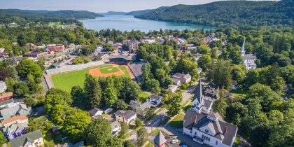 Cooperstown, New York, home of the Baseball Hall of Fame, frequently turns up on lists of most-popular places to visit. Photo courtesy of This Is Cooperstown.
