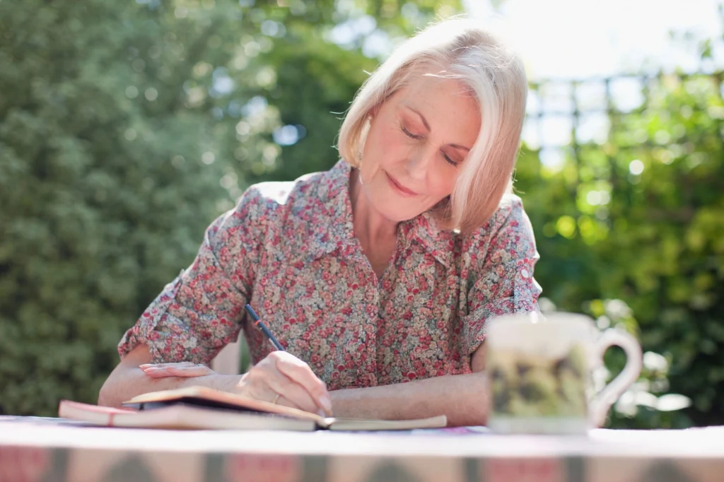 writing in a journal