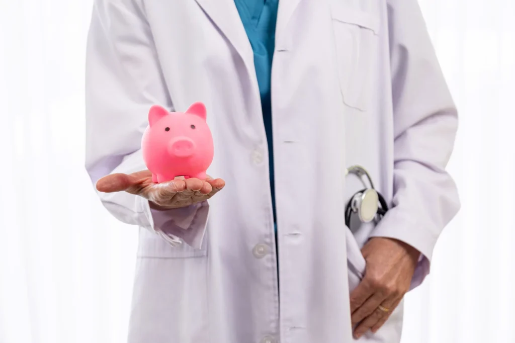 healthcare piggy bank