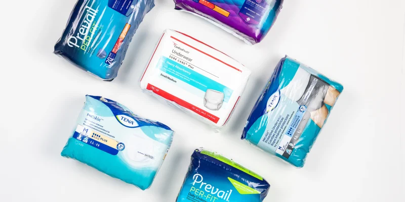 Aeroflow products on a white background
