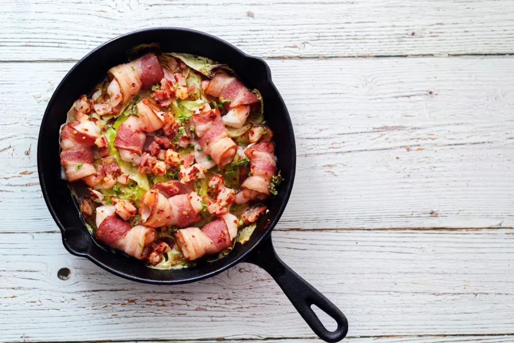 bacon pan dish