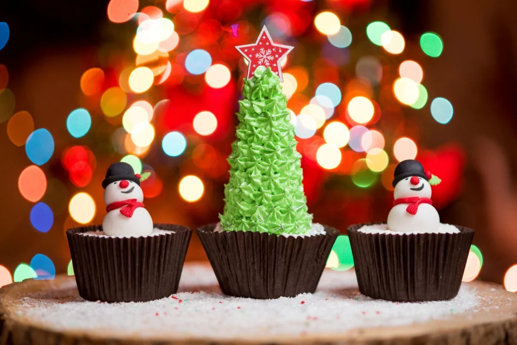 christmas cupcakes