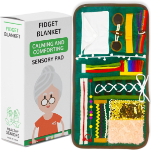 Healthy Seniors Fidget Blanket for Dementia