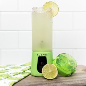 The cable-free, rechargeable BLENDi Lite Portable Blender keeps your smoothies and mixed drinks crushing it anywhere. Photo courtesy of BLENDi.