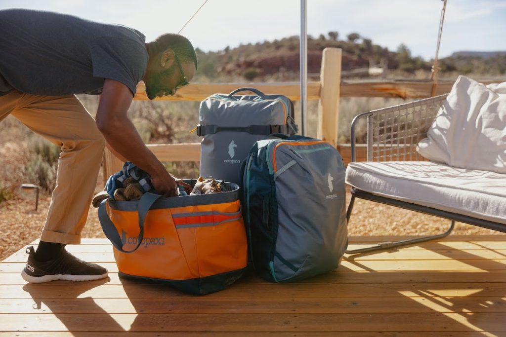 Cotopaxi's Allpa 35L Travel Pack is lightweight and comes in a variety of colors. Photo courtesy of Cotopaxi.