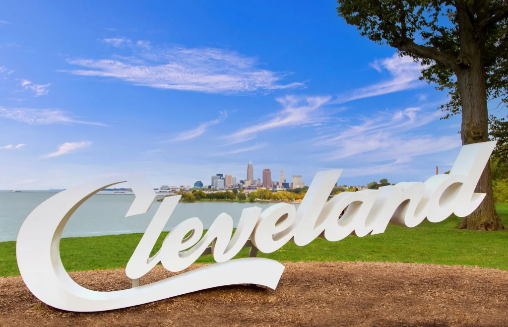 cleveland, ohio sign