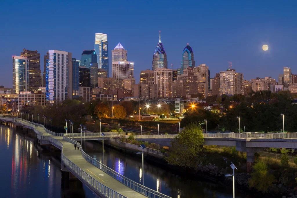 philadelpia skyline
