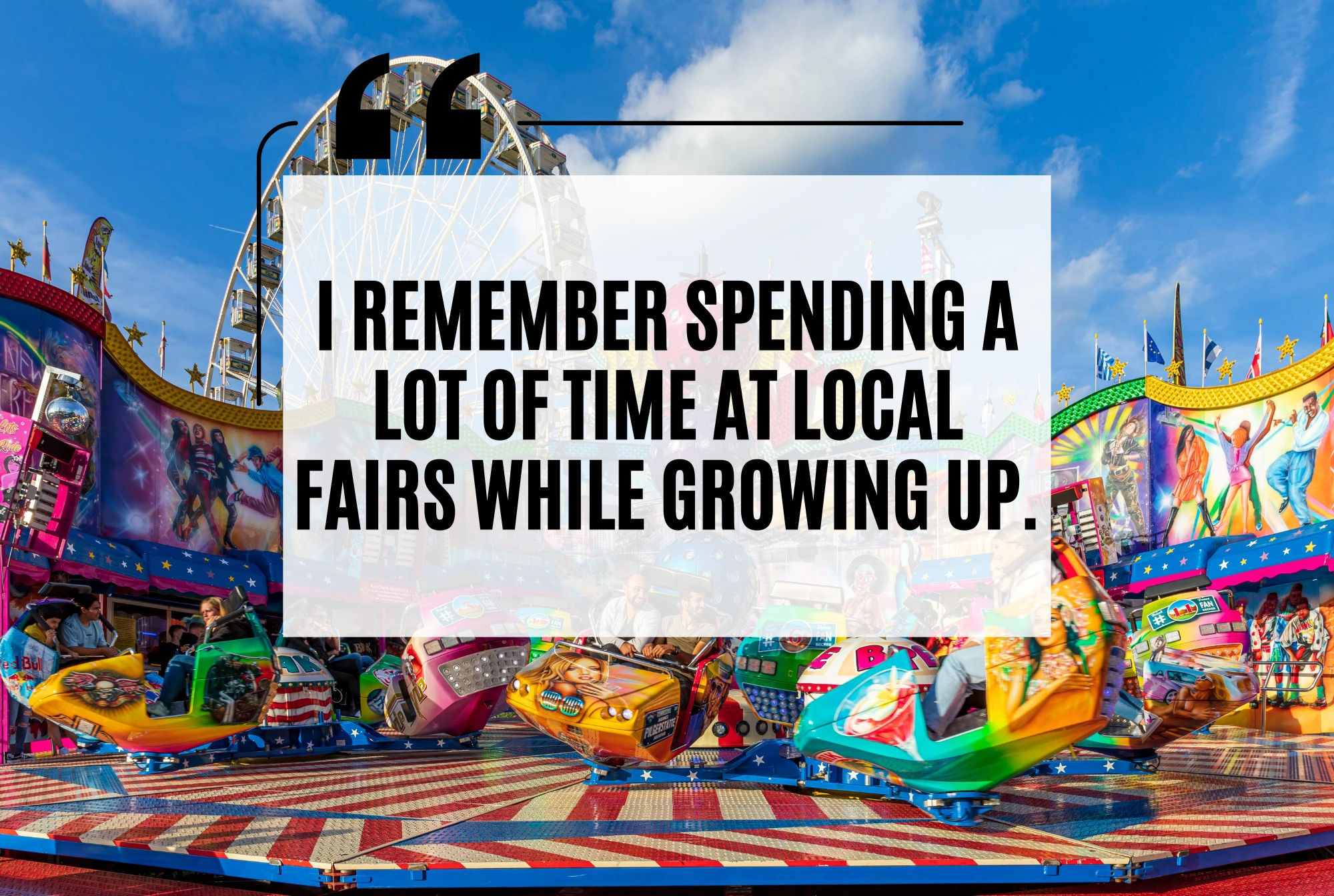 Seek Out Local and State Fairs