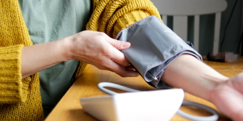 blood pressure monitor at home