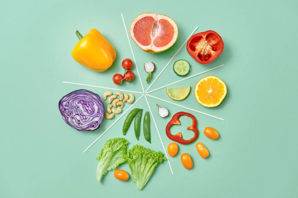 fruits and veggies